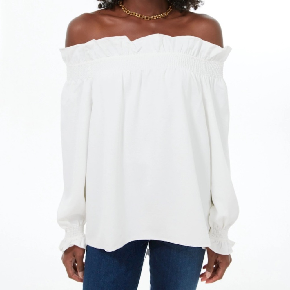 Tuckernuck Marguerite Off The Shoulder Blouse